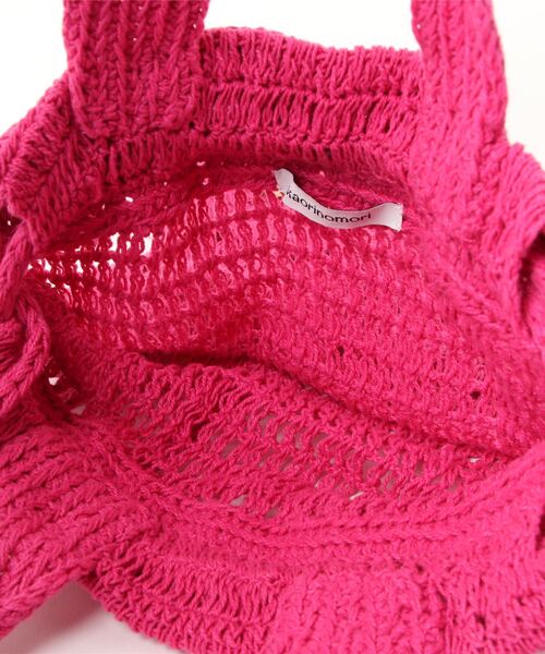 kaorinomori（カオリノモリ）の「kaorinomori ×c-cie KNAP SUCK / カオリノモリ（トートバッグ・レディース・ネイビー/ピンク・ONE SIZE）」の15枚目の写真