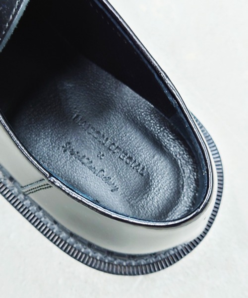 MAISON SPECIAL（メゾンスペシャル）の「《ユニセックスアイテム》【SPECIAL SHOES FACTORY コラボ】東京産ビブラムタンクソールチロリアンブーツ 【MAISON SPECIAL/メゾンスペシャル】（モカシン/デッキシューズ・メンズ・ブラウン/ブラック/ブルー・26.5/27.5/25.5/23.5/24.5）」の10枚目の写真