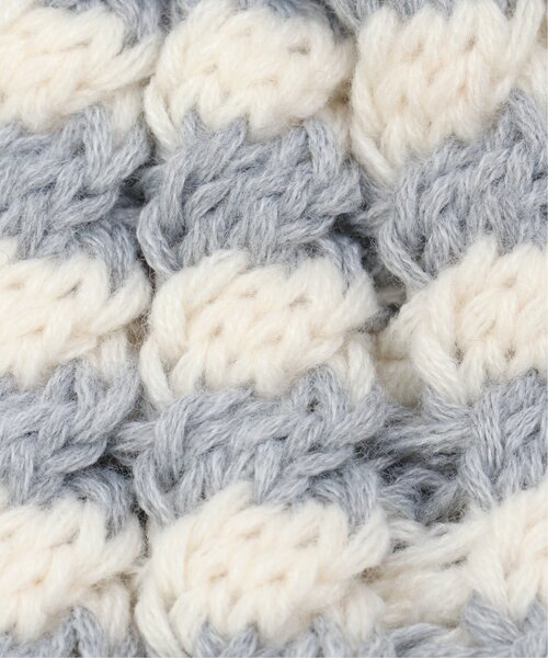 ikka（イッカ）の「ケーブルニットワッチ（ニットキャップ/ビーニー・キッズ・ライトグレー/オフホワイト・FREE）」の6枚目の写真