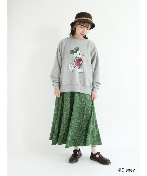 Samansa Mos2(サマンサ モスモス)の「柄アソートパネル切替スカート(スカート・レディース・ブラック/カーキ/グリーン/ネイビー・フリ-)」の9枚目の写真