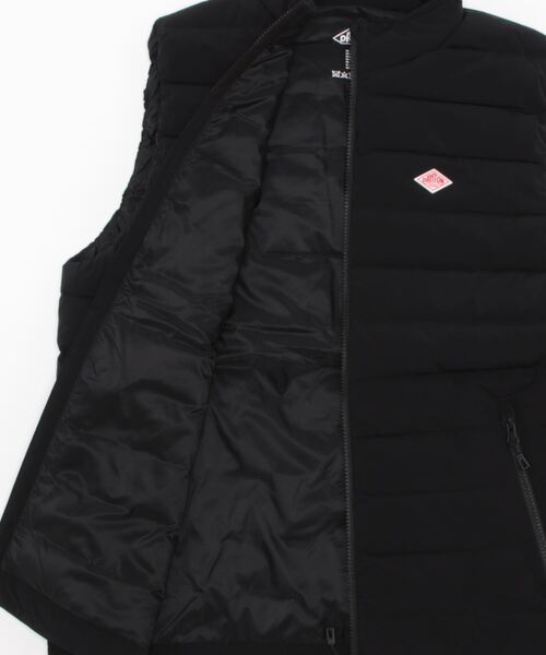 DANTON(ダントン)の「DANTON | ストレッチナイロンスタンドカラーベスト MEN(ダウンベスト・メンズ・チャコール/ブラック・LARGE/MEDIUM)」の3枚目の写真