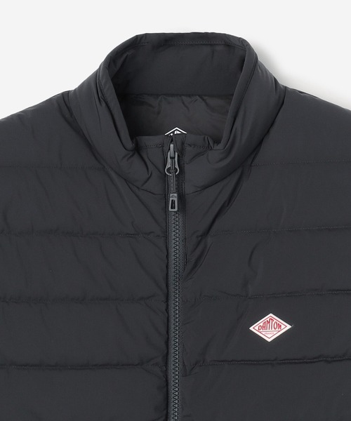 DANTON(ダントン)の「DANTON | ストレッチナイロンスタンドカラーベスト MEN(ダウンベスト・メンズ・チャコール/ブラック・LARGE/MEDIUM)」の11枚目の写真