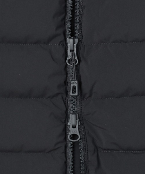 DANTON(ダントン)の「DANTON | ストレッチナイロンスタンドカラーベスト MEN(ダウンベスト・メンズ・チャコール/ブラック・LARGE/MEDIUM)」の15枚目の写真