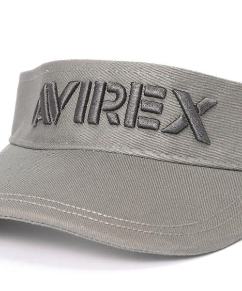 AVIREX（アヴィレックス）の「《GOLF WEAR》マーカー付き バイザー / MARKER付 VISOR / アヴィレックス / AVIREX（ゴルフグッズ・メンズ・カーキ/ブラック/グレー/ホワイト/ネイビー・F）」の11枚目の写真