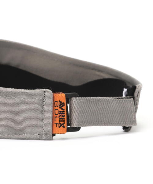 AVIREX（アヴィレックス）の「《GOLF WEAR》マーカー付き バイザー / MARKER付 VISOR / アヴィレックス / AVIREX（ゴルフグッズ・メンズ・カーキ/ブラック/グレー/ホワイト/ネイビー・F）」の12枚目の写真