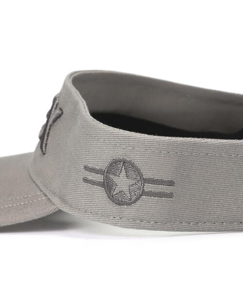 AVIREX（アヴィレックス）の「《GOLF WEAR》マーカー付き バイザー / MARKER付 VISOR / アヴィレックス / AVIREX（ゴルフグッズ・メンズ・カーキ/ブラック/グレー/ホワイト/ネイビー・F）」の13枚目の写真