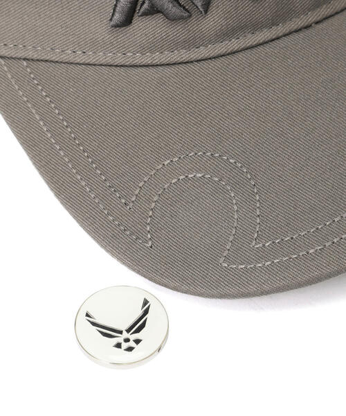 AVIREX（アヴィレックス）の「《GOLF WEAR》マーカー付き バイザー / MARKER付 VISOR / アヴィレックス / AVIREX（ゴルフグッズ・メンズ・カーキ/ブラック/グレー/ホワイト/ネイビー・F）」の15枚目の写真