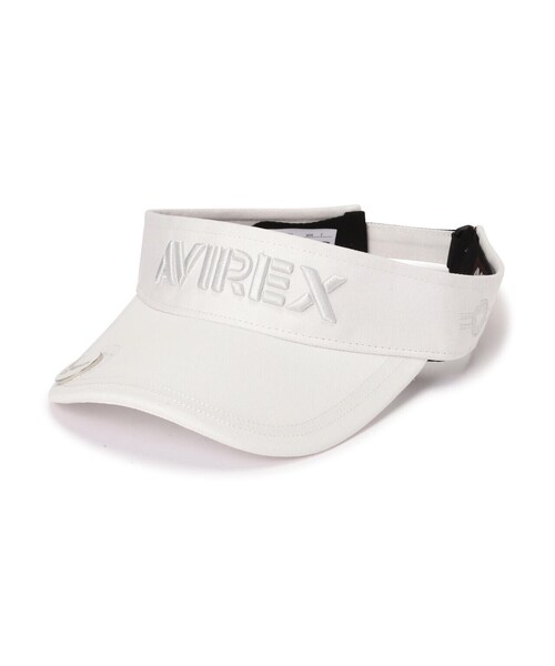 AVIREX（アヴィレックス）の「《GOLF WEAR》マーカー付き バイザー / MARKER付 VISOR / アヴィレックス / AVIREX（ゴルフグッズ・メンズ・カーキ/ブラック/グレー/ホワイト/ネイビー・F）」の19枚目の写真