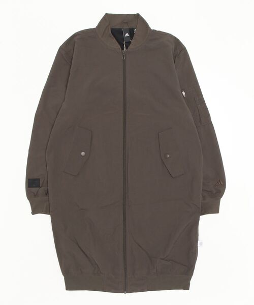 adidas（アディダス）の「【別注】アディダス adidas WIDLONGBOMBAP 限定コラボ（ナイロンジャケット・レディース・ブラック/オリーブ・M/S/XL/L）」の2枚目の写真