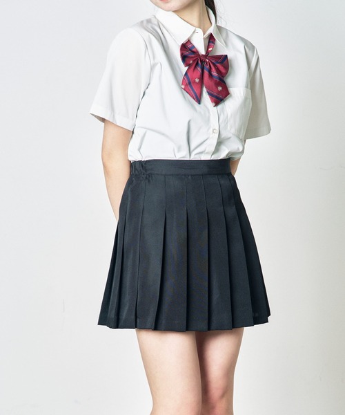 WEGO（ウィゴー）の「WEGO/【一部店限定】ポケット付き無地プリーツスカート（デニムスカート・レディース・ブラック/グレー・SMALL/MEDIUM/LARGE）」の10枚目の写真