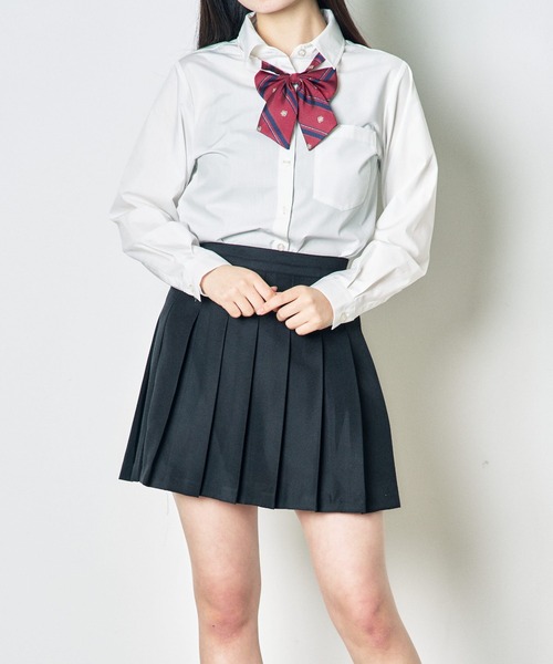 WEGO（ウィゴー）の「WEGO/【一部店限定】ポケット付き無地プリーツスカート（デニムスカート・レディース・ブラック/グレー・SMALL/MEDIUM/LARGE）」の11枚目の写真