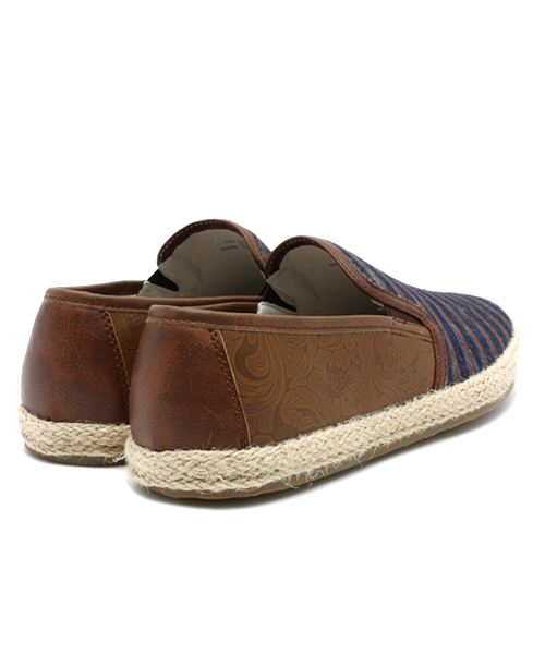 VENCEEXCHANGE（ヴァンスエクスチェンジ）の「ｼﾞｭｰﾄｿｰﾙｽﾘｯﾎﾟﾝ                  （スリッポン・メンズ・ホワイト/ブルー/ブラウン・MEDIUM/LARGE）」の6枚目の写真