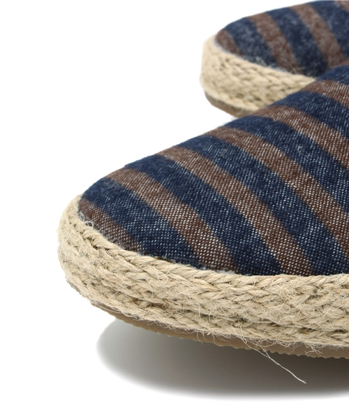 VENCEEXCHANGE（ヴァンスエクスチェンジ）の「ｼﾞｭｰﾄｿｰﾙｽﾘｯﾎﾟﾝ                  （スリッポン・メンズ・ホワイト/ブルー/ブラウン・MEDIUM/LARGE）」の7枚目の写真