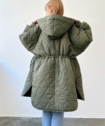 Meli rich | キルティングフードコート(ダウンジャケット/コート)