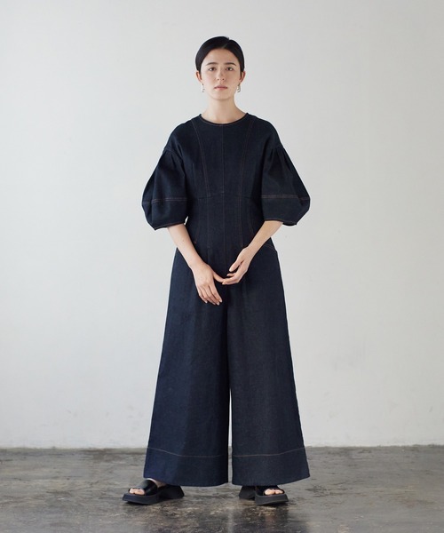 LANVIN en Bleu（ランバンオンブルー）の「コクーンスリーブデニム