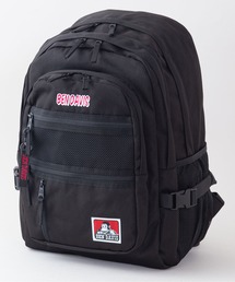 BEN DAVIS（ベンデイビス）の「【BEN DAVIS/ベンデイビス】メッシュXLデイパック　バックパック　多収納　撥水加工　ブランドロゴ　刺繍（バックパック/リュック）」