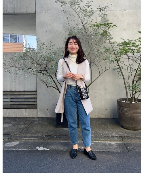 DAIS-Y(デイジー)の「【低身長さん専用】美脚テーパードデニムパンツ(デニムパンツ・レディース・ブルー/ライトブルー/ブルー系その他・SMALL/MEDIUM)」の14枚目の写真