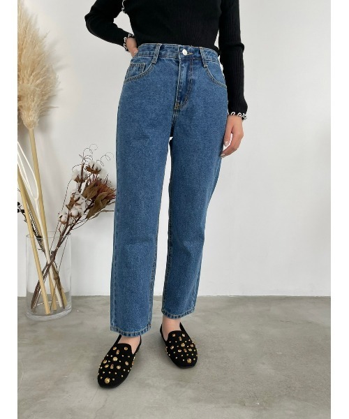 DAIS-Y(デイジー)の「【低身長さん専用】美脚テーパードデニムパンツ(デニムパンツ・レディース・ブルー/ライトブルー/ブルー系その他・SMALL/MEDIUM)」の19枚目の写真