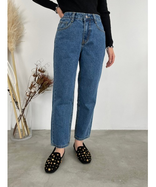 DAIS-Y(デイジー)の「【低身長さん専用】美脚テーパードデニムパンツ(デニムパンツ・レディース・ブルー/ライトブルー/ブルー系その他・SMALL/MEDIUM)」の20枚目の写真