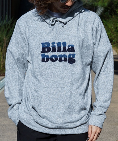 BILLABONG(ビラボン)の「BILLABONG メンズ 【CHILLWEAR】 PILE PARKA 【2023年春夏モデル】/ビラボンプルオーバーパーカー(パーカー・メンズ・グレー/オフホワイト/ネイビー・X-LARGE/LARGE/MEDIUM)」の3枚目の写真