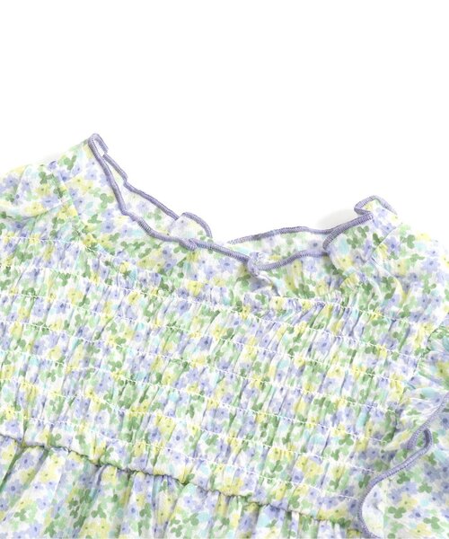 セール】花柄シャーリングチュニック（チュニック）｜apres les