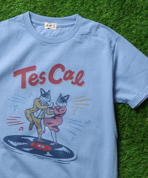 The Endless Summer(エンドレスサマー)の「TES ROCK'N SURF T-SHIRT / Tシャツ(Tシャツ/カットソー・メンズ・ベージュ/ホワイト/サックスブルー・X-LARGE/LARGE/SMALL/MEDIUM)」の3枚目の写真
