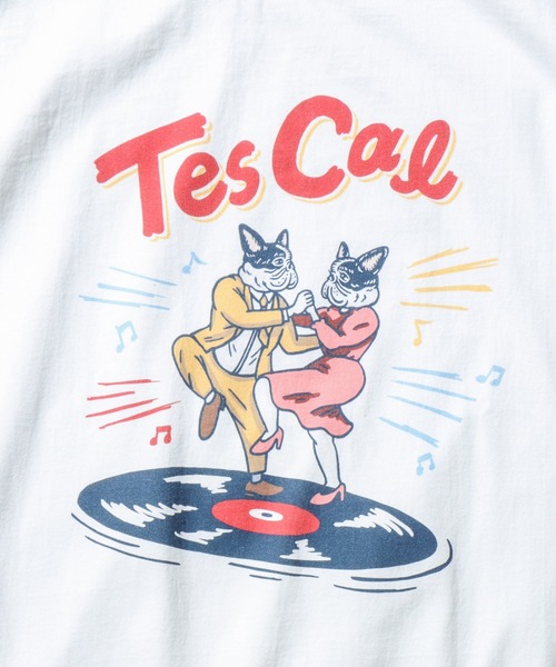 The Endless Summer(エンドレスサマー)の「TES ROCK'N SURF T-SHIRT / Tシャツ(Tシャツ/カットソー・メンズ・ベージュ/ホワイト/サックスブルー・X-LARGE/LARGE/SMALL/MEDIUM)」の8枚目の写真