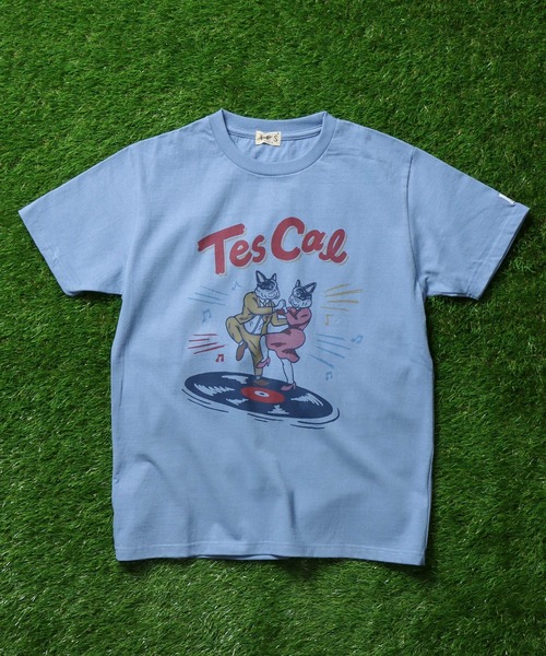 The Endless Summer(エンドレスサマー)の「TES ROCK'N SURF T-SHIRT / Tシャツ(Tシャツ/カットソー・メンズ・ベージュ/ホワイト/サックスブルー・X-LARGE/LARGE/SMALL/MEDIUM)」の4枚目の写真
