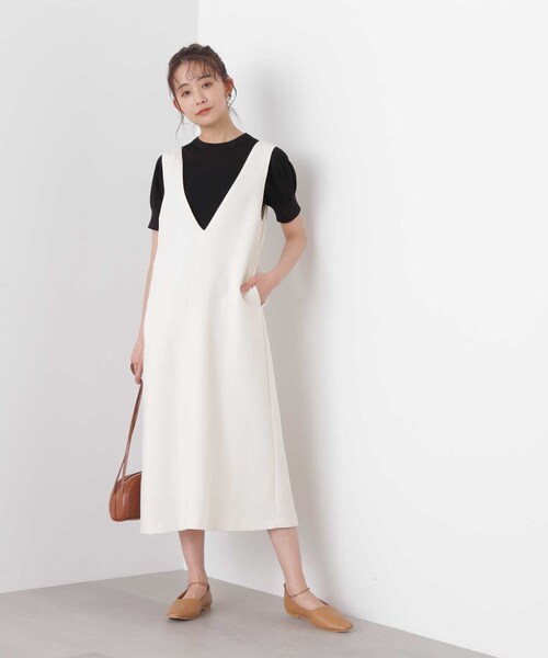 N.（N. Natural Beauty Basic）（エヌエヌナチュラルビューティーベーシック）の「◆シアースリーブアミジキリカエニット（ニット/セーター・レディース・ブラック/ベージュ/ライトグリーン・MEDIUM）」の18枚目の写真