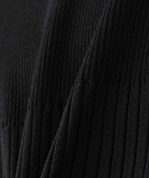 N.（N. Natural Beauty Basic）（エヌエヌナチュラルビューティーベーシック）の「◆シアースリーブアミジキリカエニット（ニット/セーター・レディース・ブラック/ベージュ/ライトグリーン・MEDIUM）」の21枚目の写真