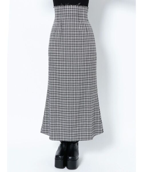 EMODA(エモダ)の「マークウエストマーメイドスカート(スカート・レディース・ベージュ/ブラック/その他・MEDIUM/SMALL)」の11枚目の写真