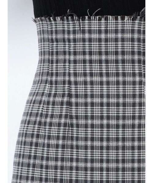 EMODA(エモダ)の「マークウエストマーメイドスカート(スカート・レディース・ベージュ/ブラック/その他・MEDIUM/SMALL)」の14枚目の写真