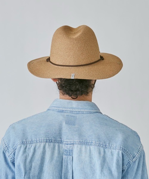 OVERRIDE（オーバーライド）の「OVERRIDE  WASHABLE BD STRAP HAT（ハット・レディース・グレー/ベージュ・58cm）」の19枚目の写真