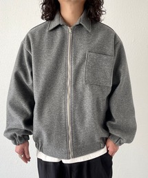 natto（ナット）の「【ユニセックスアイテム】heavy weight melton blouson / ヘビーウェイトメルトンブルゾン（ブルゾン）」