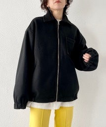 【ユニセックスアイテム】heavy weight melton blouson / ヘビーウェイトメルトンブルゾン
