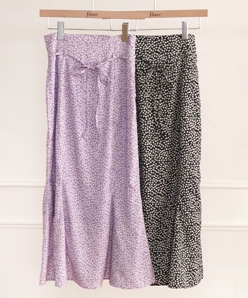 flower（フラワー）の「フローラルパピヨンスカート（スカート・レディース・ブラック/パープル・FREE）」の16枚目の写真