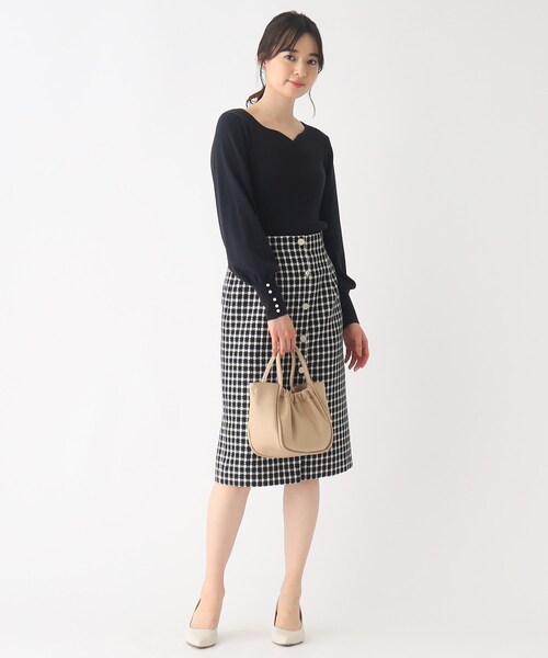 index（インデックス）の「◆ミニトートバッグ【2WAY】（トートバッグ・レディース・ライトブルー/ブラック/ベージュ・00）」の10枚目の写真