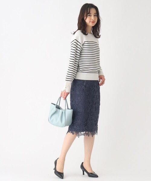 index（インデックス）の「◆ミニトートバッグ【2WAY】（トートバッグ・レディース・ライトブルー/ブラック/ベージュ・00）」の19枚目の写真