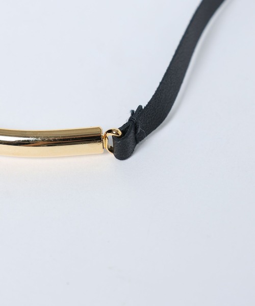 BARNYARDSTORM(バンヤードストーム)の「レザーコンビチョーカー(チョーカー・レディース・シルバー/ゴールド・FREE)」の9枚目の写真