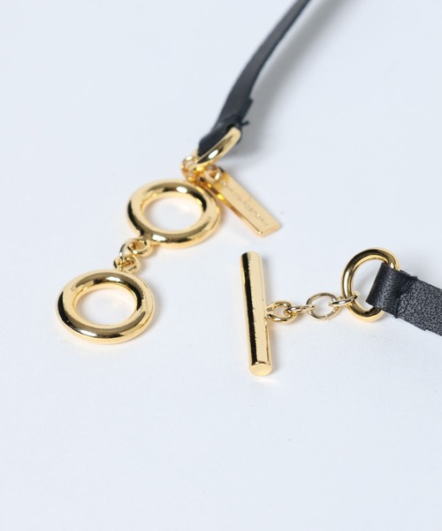 BARNYARDSTORM(バンヤードストーム)の「レザーコンビチョーカー(チョーカー・レディース・シルバー/ゴールド・FREE)」の7枚目の写真