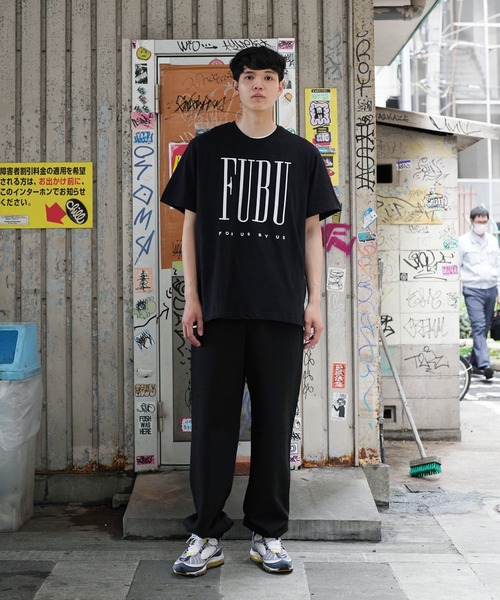 FUBU（ フブ）の「FUBU / フブ 刺繍 ロゴ S/S Tシャツ（Tシャツ/カットソー・メンズ・ホワイト系その他/グリーン/ブルー/ブラウン/パープル/ブラック/ホワイト・LARGE/MEDIUM/X-LARGE）」の12枚目の写真