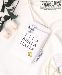 PEANUTS（ピーナッツ）の「FILA×PEANUTSコラボ スヌーピーお財布ミニショルダー（財布・キッズ）」