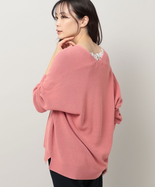 Elura(エルーラ)の「ラウンドフラワー2WAYタンク(タンクトップ・レディース・グレイッシュベージュ/ブラック/ホワイト/ライトグレー・FREE)」の16枚目の写真