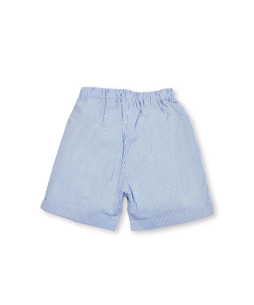 BeBe(ベベ)の「BeBe/【お揃い】マリンストライプパンツベビー(80~90cm)(ロンパース・キッズ・ブルー系その他・80/90)」の6枚目の写真