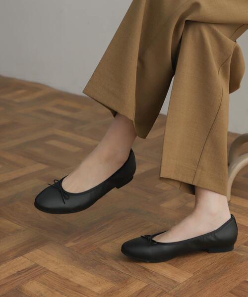 URBAN RESEARCH DOORS（アーバンリサーチドアーズ）の「ソフトバレエシューズ（バレエシューズ・レディース・ホワイト/ピンク/シルバー/ブラック・36/38/37）」の6枚目の写真