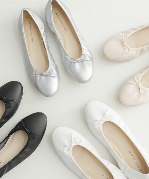 URBAN RESEARCH DOORS（アーバンリサーチドアーズ）の「ソフトバレエシューズ（バレエシューズ・レディース・ホワイト/ピンク/シルバー/ブラック・36/38/37）」の7枚目の写真
