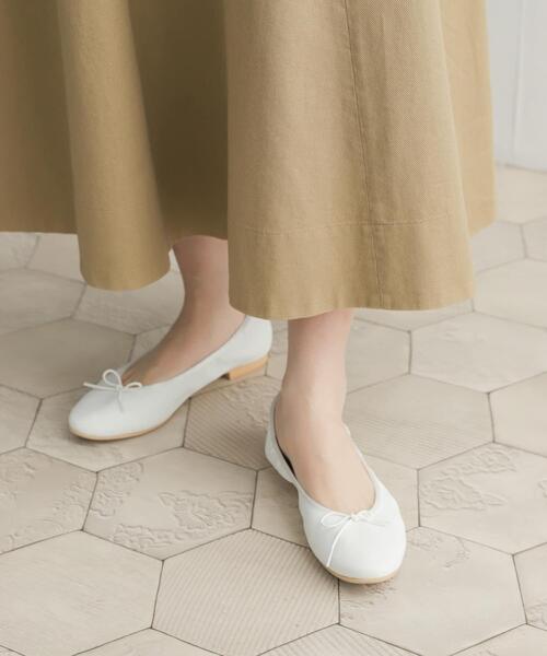 URBAN RESEARCH DOORS（アーバンリサーチドアーズ）の「ソフトバレエシューズ（バレエシューズ・レディース・ホワイト/ピンク/シルバー/ブラック・36/38/37）」の13枚目の写真