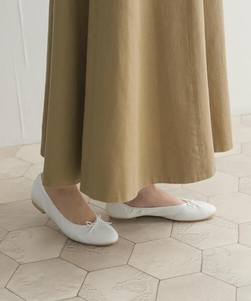 URBAN RESEARCH DOORS（アーバンリサーチドアーズ）の「ソフトバレエシューズ（バレエシューズ・レディース・ホワイト/ピンク/シルバー/ブラック・36/38/37）」の15枚目の写真