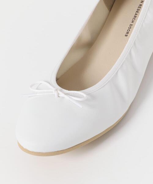 URBAN RESEARCH DOORS（アーバンリサーチドアーズ）の「ソフトバレエシューズ（バレエシューズ・レディース・ホワイト/ピンク/シルバー/ブラック・36/38/37）」の17枚目の写真