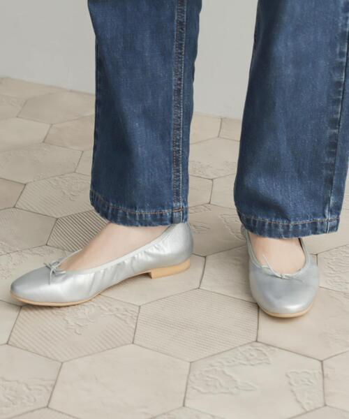 URBAN RESEARCH DOORS（アーバンリサーチドアーズ）の「ソフトバレエシューズ（バレエシューズ・レディース・ホワイト/ピンク/シルバー/ブラック・36/38/37）」の19枚目の写真